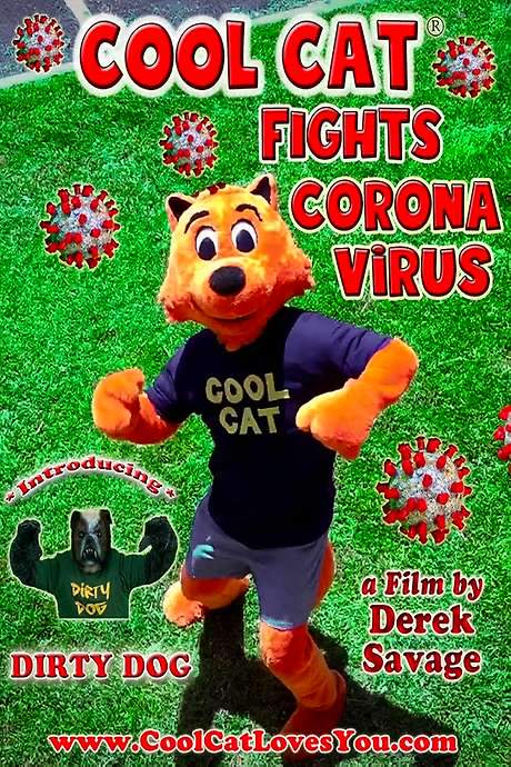 Cool Cat Fights Coronavirus